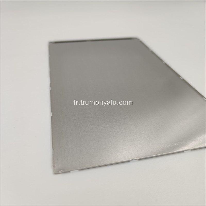 Plaque plate en aluminium de l&#39;usine de fabrication de semi-conducteurs 5000