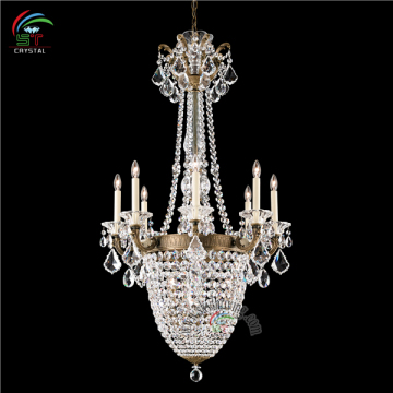 Unique Empire Crystal Chandelier lighting Made in China