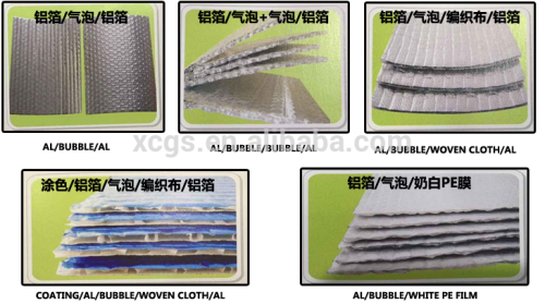 China Pipe construction reflective super thermal insulation materials