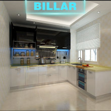 Online shopping modern high glossy kitchen cabinets made in China