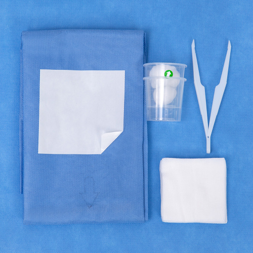 Kit de pansement de débridement jetable aseptique médical