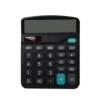 12 Digits Office Electronics Calculator with Dual Power