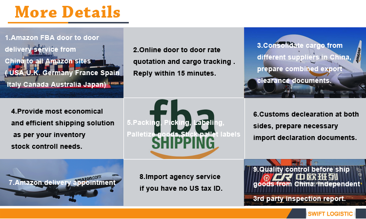 Cheapestexpress/air/sea shipping rates from Guangdong to USA amazon FBA