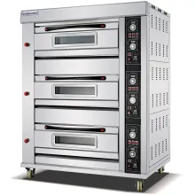 Gas Convenction Oven Double Layer Oven Hot Air Circulation Oven