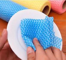 Kitchen Spunlace Nonwoven Wipes