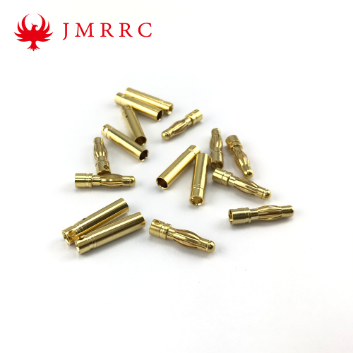 4mm Gold Bullet Banana Connector Plug