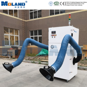 Pulse Back Blow Welding Fume Extractors Dust Collectors