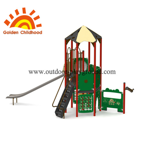 Playcar Tower Outdoor Playground Structure For Children