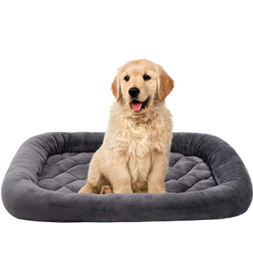 Cama de mascotas con vellón acolchado suave