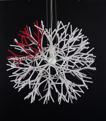 Snow design pendant lamp