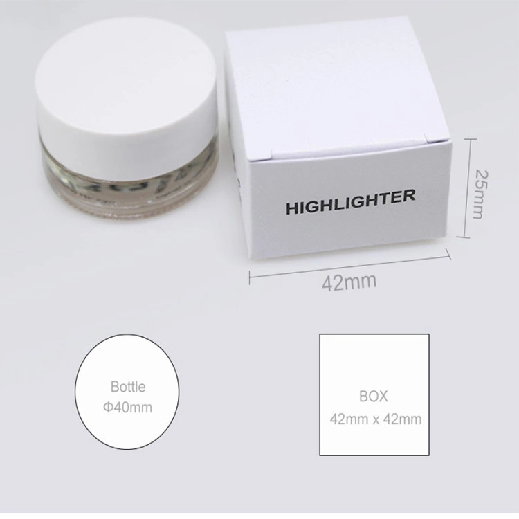 OEM Cosmetic High Pigment Cosmetics Makeup Privat Label Cream Glitter Jelly Highlighter