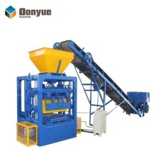 QT4-26 Compressed Earth Block Making Machine in Indonesia