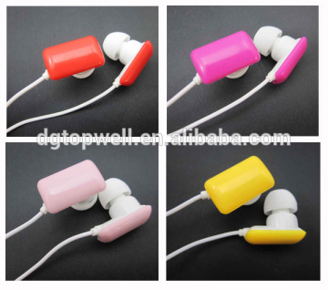 Promotional Earphones, High Quality Earbuds, Color Earsets Wholesale