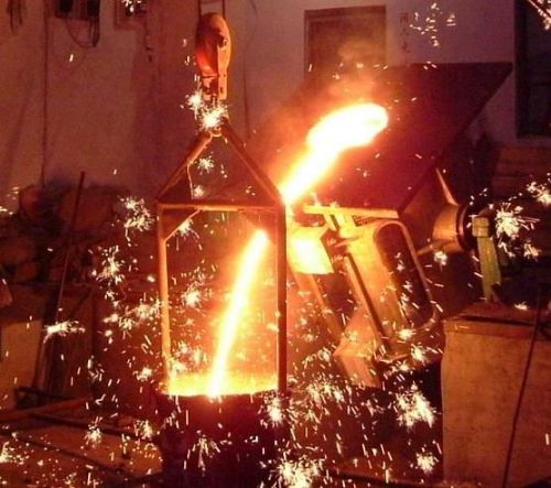 Smelting Iron Induction Furnace