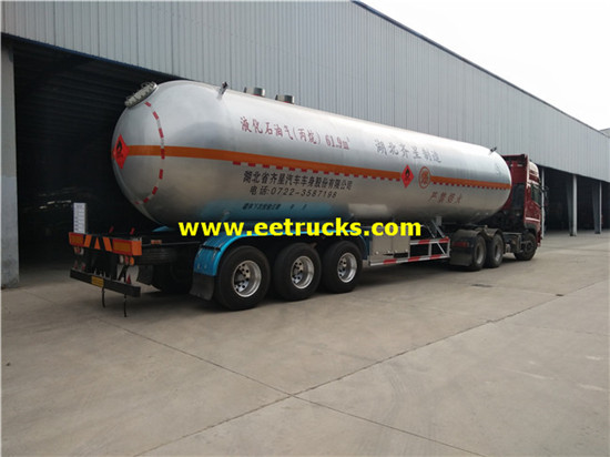 62000L ASME Bulk LPG Trailers Tanker