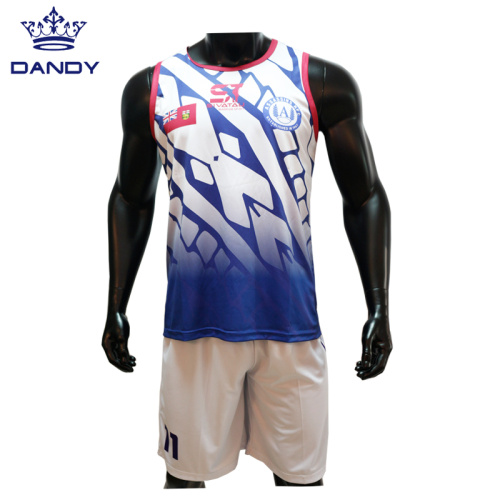 Camisas sublimadas baratos do treinamento do basquetebol