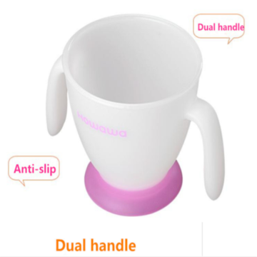 BPA gratuito Biberon per bambini con tazza e manico