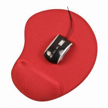 Wrist Rest Mousepad, Made of Silicone