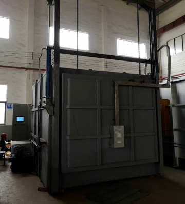 Precision trolley annealing furnace