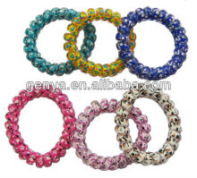 Fashion phone line Bracelet/ spiral bracelet plastic bracelet