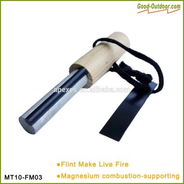 MT10-FM03 Wood handle Magnesium gel fire starter