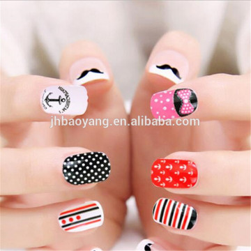 Fashion Full Cover Nail Sticker,Nail Art Sticker,3d Nail Sticker