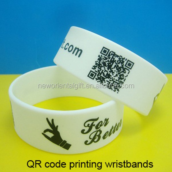 Custom Embossed silicone wristbands , Embossed silicone bracelets