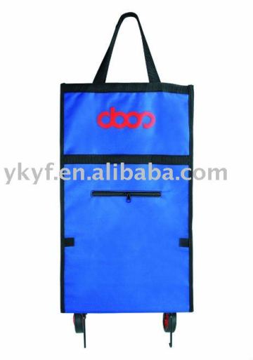 Foldable Shopping Trolley Bag with wheel