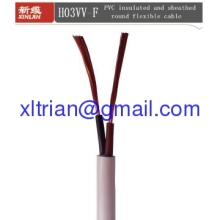 PVC Insulated and Sheathed Round Flexible Cabler (H03VV-F)