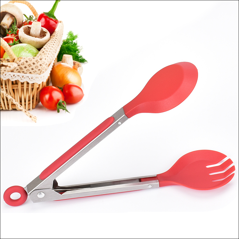 double use Kitchen Silicone Tong