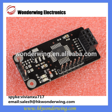 New NRF24L01 + ATMEGA48 interface wireless module