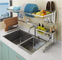 Kitchen shelf storage shelf