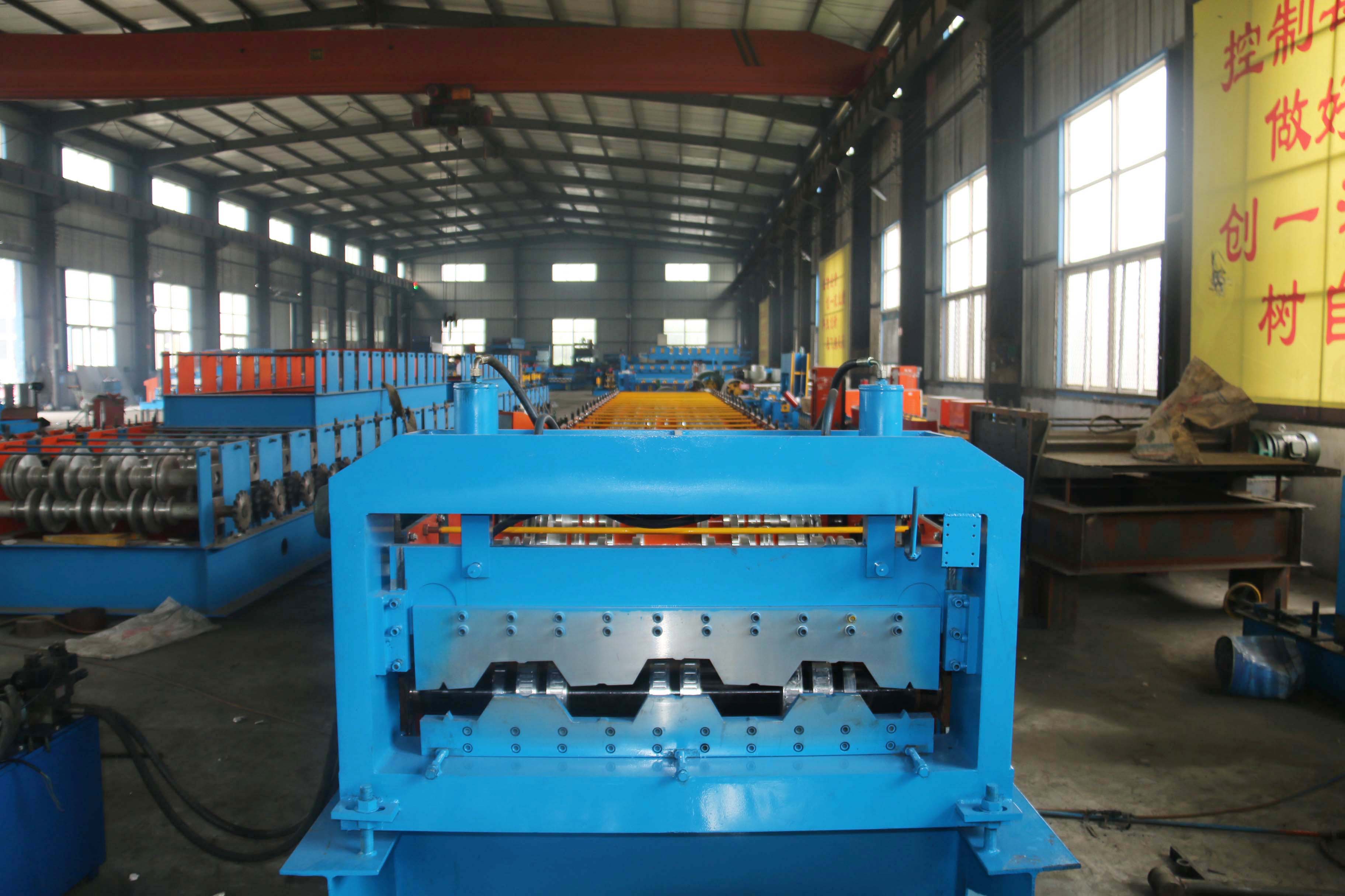 High quality deck floor forming machine for india market