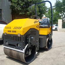 China Luxin Small Tandem Two Wheel Vibrating Drum Ride-On Road Roller