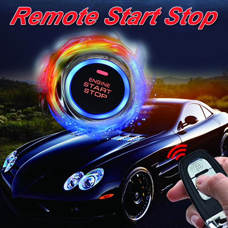 Drop Shipping Cheap Remote Engine Starter Smart Start Stop Keyless Entry Pke Car Alarm Sysyem