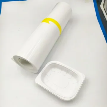 White PP Rigid Film for Food Tray