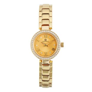 Stainless steel Gold PVD women's watches