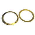 Gold Aluminum Bezel Insert For Watch