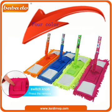 New foldable chenille disposable floor mop