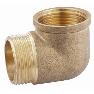 Brass tube fitting of sanitary ware oarts