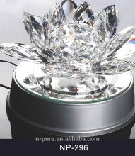 Crystal Lotus Led light Stand Crystal Gift