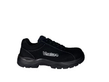 Black Steel Toe Cap Safety Shoes