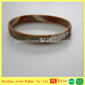 JK-0957 2014 silicone bracelet with metal clasp