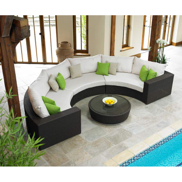 Outdoor Woven Rattan Sofa Furniture - Courtyard Sofa Set