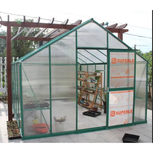 Small mini frame pc board commercial garden greenhouses