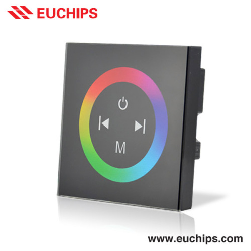 LED Dimmer, Controller, RGB, Touch Panel LED Dimmer Switch CE (Walldim005)