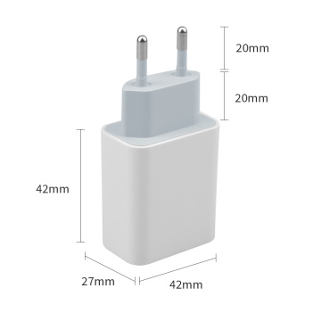 Wall Charger Type C Port 20W PD-oplader voor iPhone 12