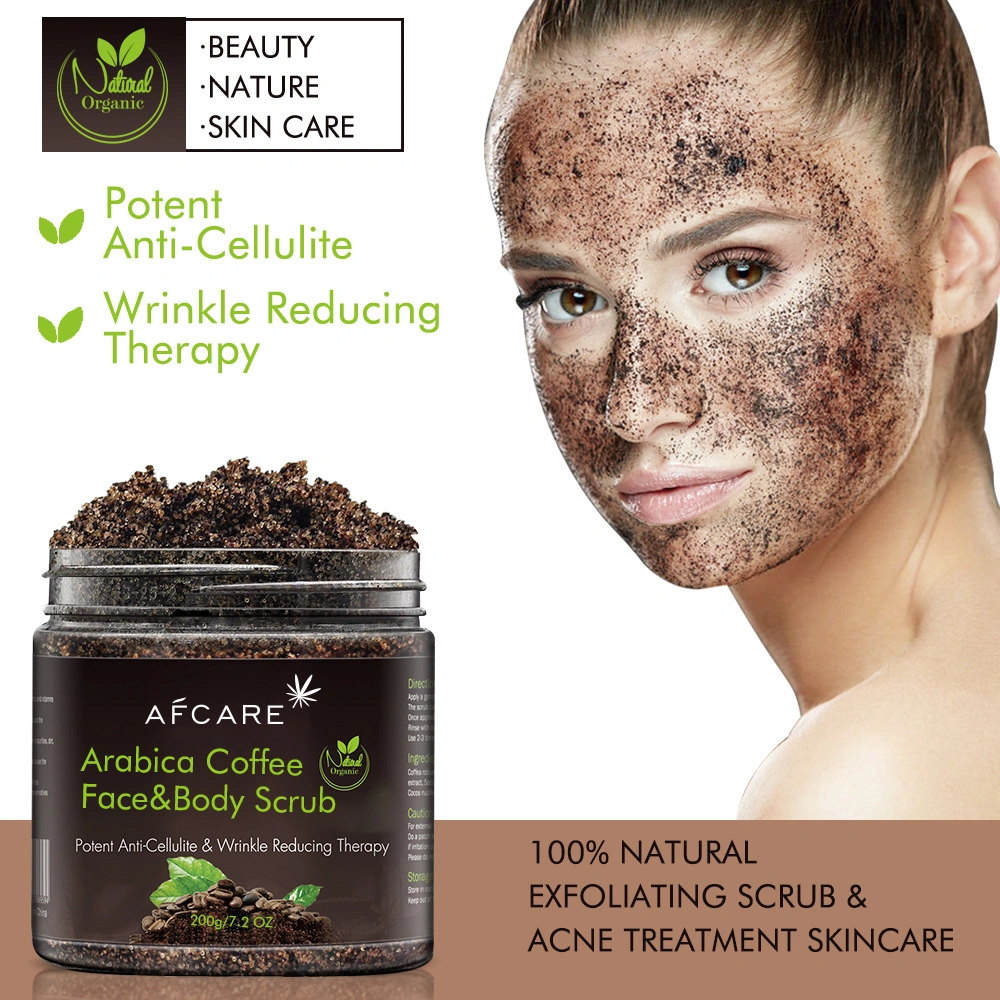 Face Exfoliate Skincare Coffee Scrub Deep Cleansing Exfolia Gel