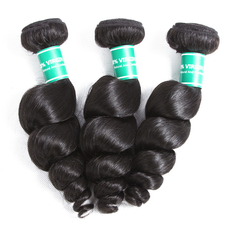 Direct Price Long Life Service Brazilian Loose Wave Hair Weave , No Chemical Treated Brazilian Human Hair