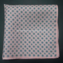 2017 mens pink printed pocket squares fashion wholesale